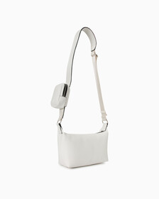 CKJ Connected Shoulder Bag, BRIGHT WHITE, hi-res