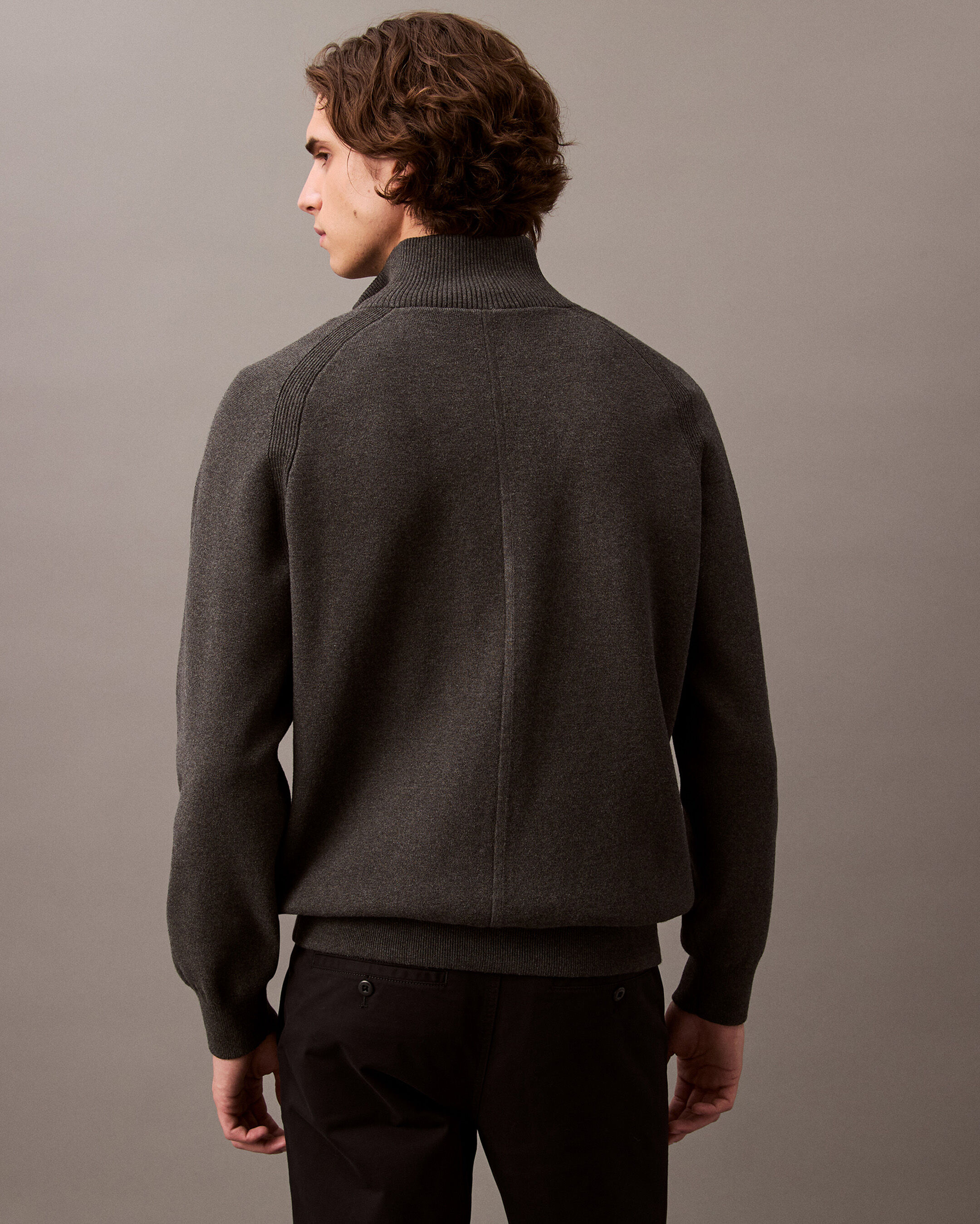 Calvin klein knit jacket best sale