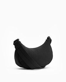 CK CITY MINI HALF MOON CROSSBODY  BAG, BLACK BEAUTY, hi-res