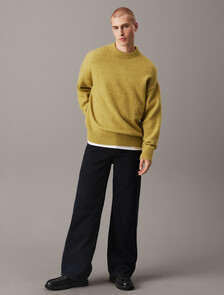 Plush Wool Blend Jumper, Willow, hi-res