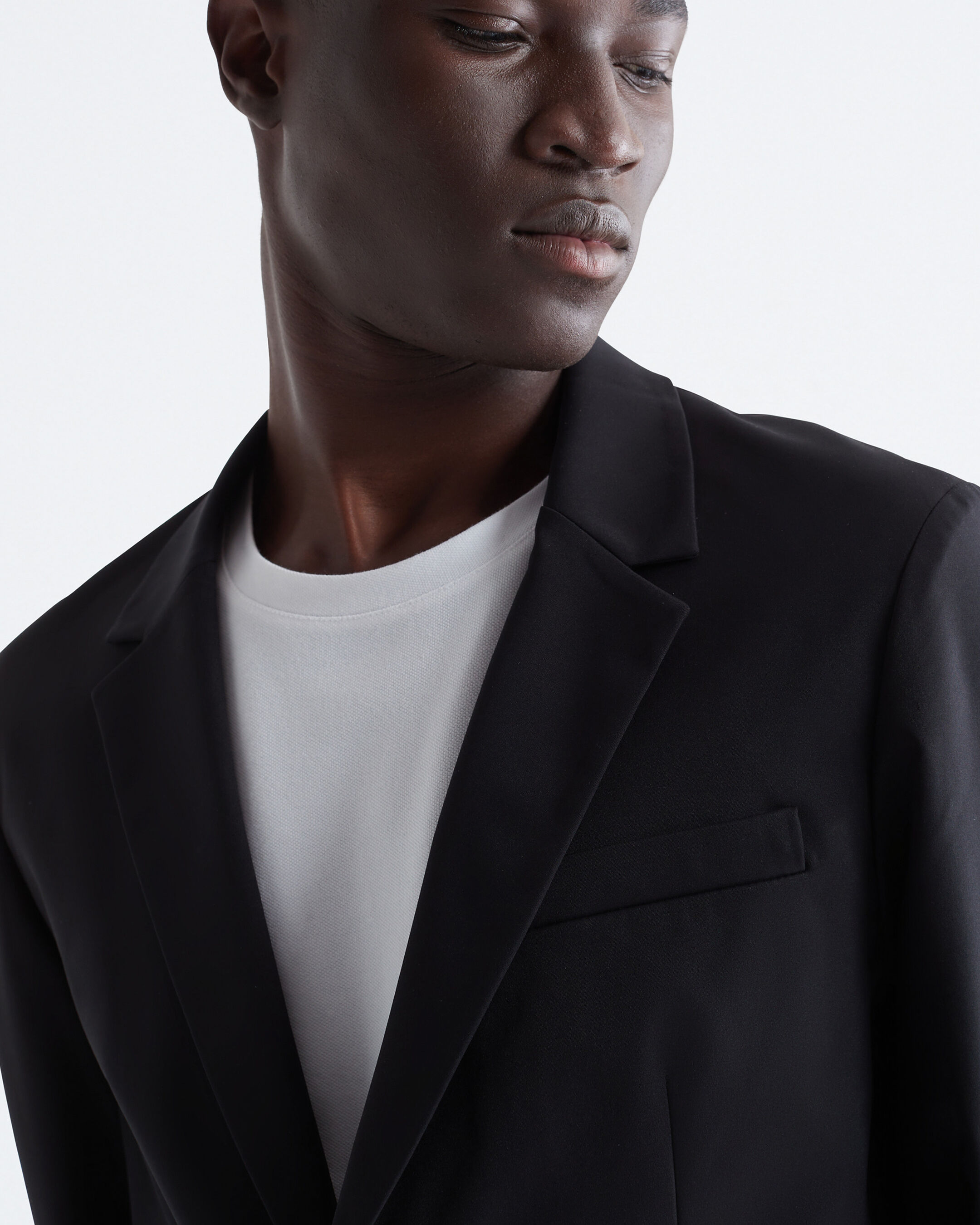 White calvin klein blazer shop