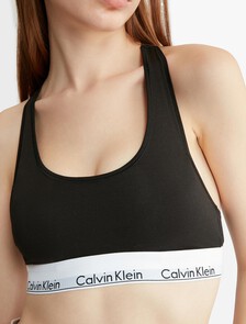 2 Pack Icon Cotton Bralettes, Black/ Black (Legacy OOO), hi-res