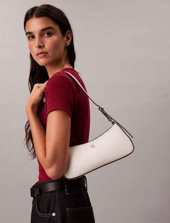 Monogram Logo Hardware Shoulder Bag