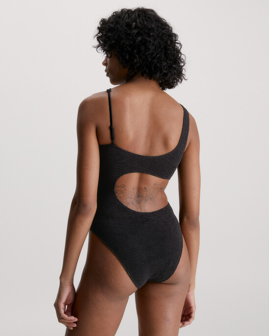 CK Texture Cut Out Swimsuit
