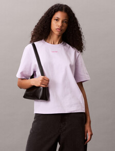 Relaxed Bold Logo Graphic T-Shirt, Lavender Blush, hi-res