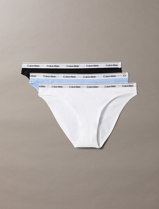 3 Pack Low Rise Bikini Briefs