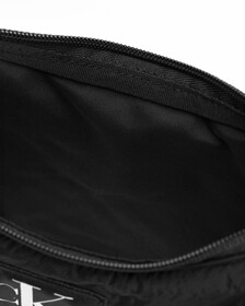 CK CITY HALF MOON SHOULDER BAG, BLACK, hi-res