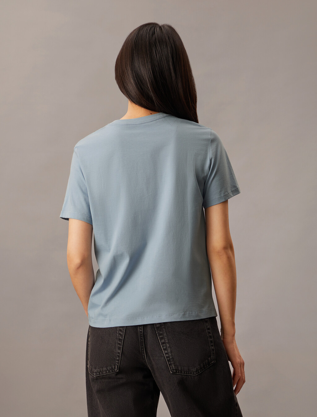 Monogram T-shirt, Forever Blue, hi-res