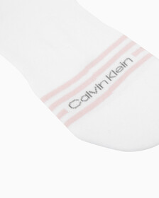 WOMEN'S MONOGRAM LOGO LINER, WHITE, hi-res