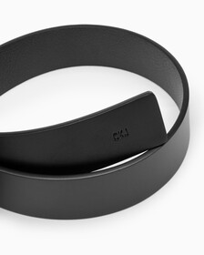 Faceted Belt 35mm, BLK SMTH SPLIT/, hi-res
