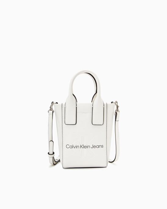 Sculpted Monogram Shopper Bag | Calvin Klein