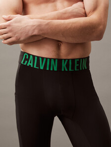 Full Length Tight, BLACK W/ BLOSSOM GREEN LOGO, hi-res