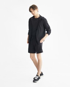 ESSENTIALS WOVEN SHORTS, BLACK BEAUTY, hi-res