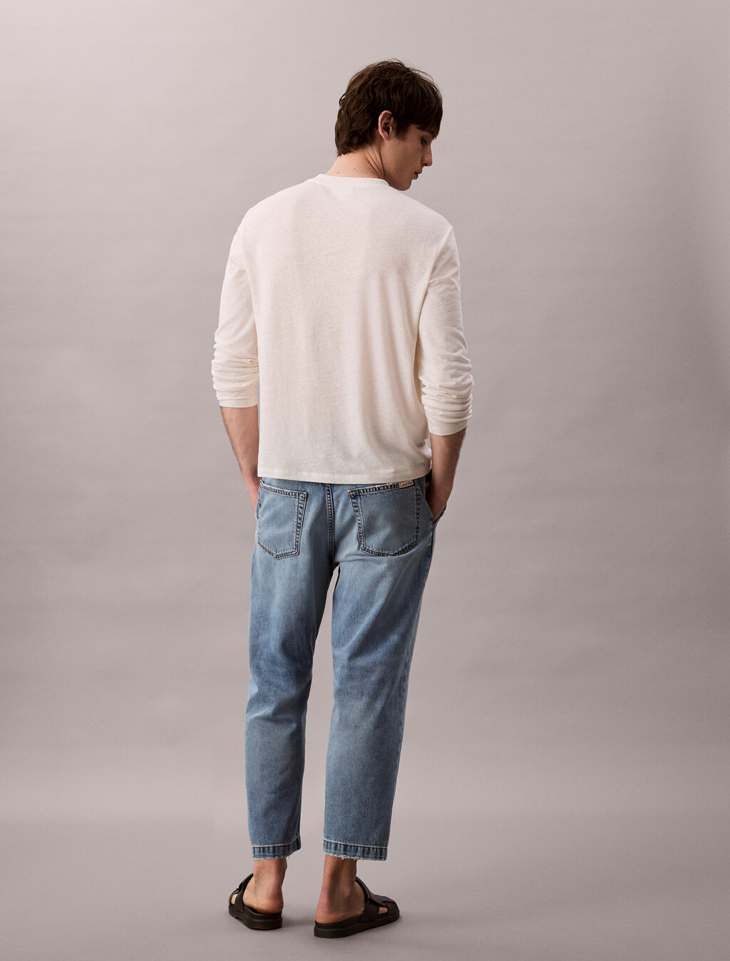 90's Tapered Cropped Jeans, NEWPORT, hi-res