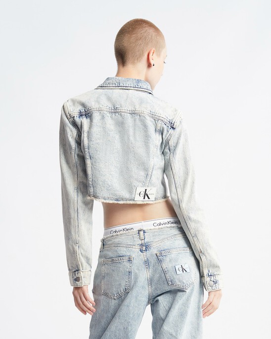 Extreme Cropped 90s Denim Jacket