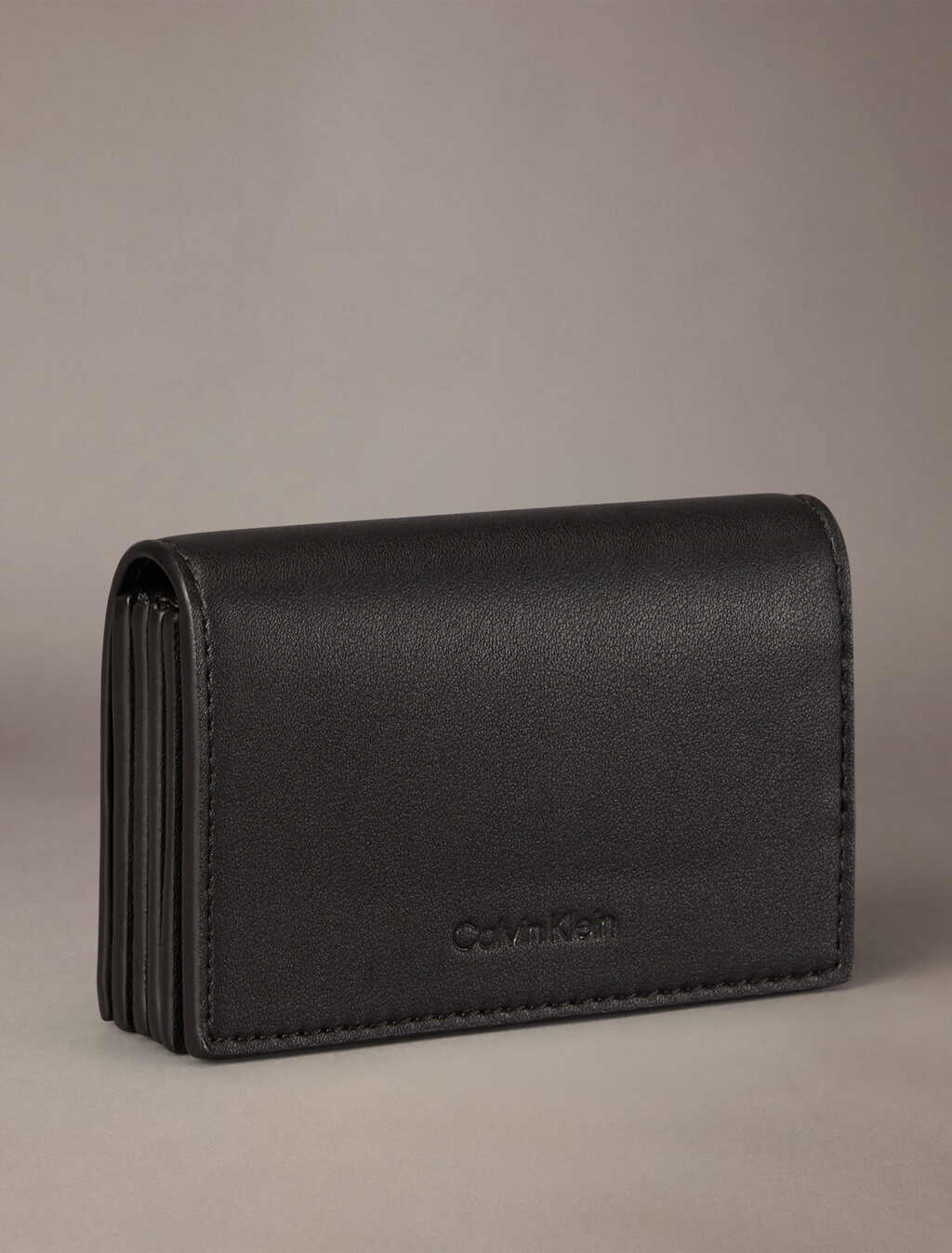 Flap Accordion Card Case, Black, hi-res