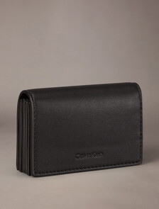 Flap Accordion Card Case, Black, hi-res