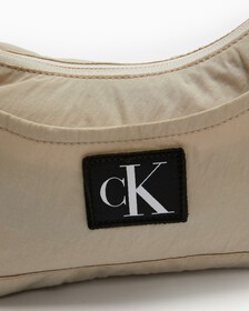 CITY NYLON SHOULDER BAG, EGGSHELL, hi-res