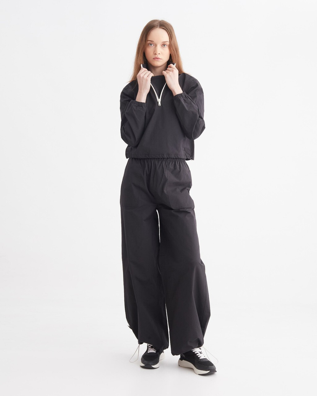 Water-Repellent Windbreaker, BLACK BEAUTY, hi-res