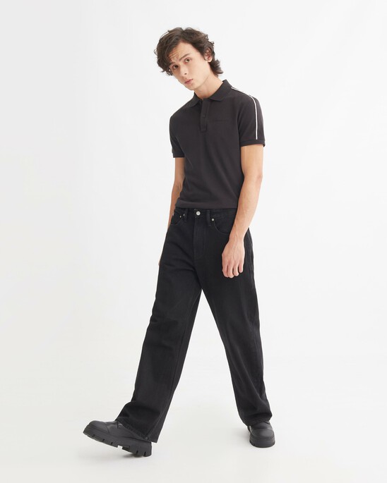 LOGO PIPING POLO