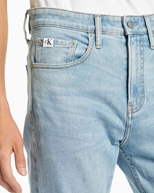90S DISTRESSED STRAIGHT JEANS, Bleached Blue Dstr, hi-res