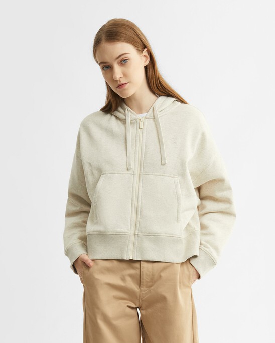 Archive Logo Zip Up Hoodie