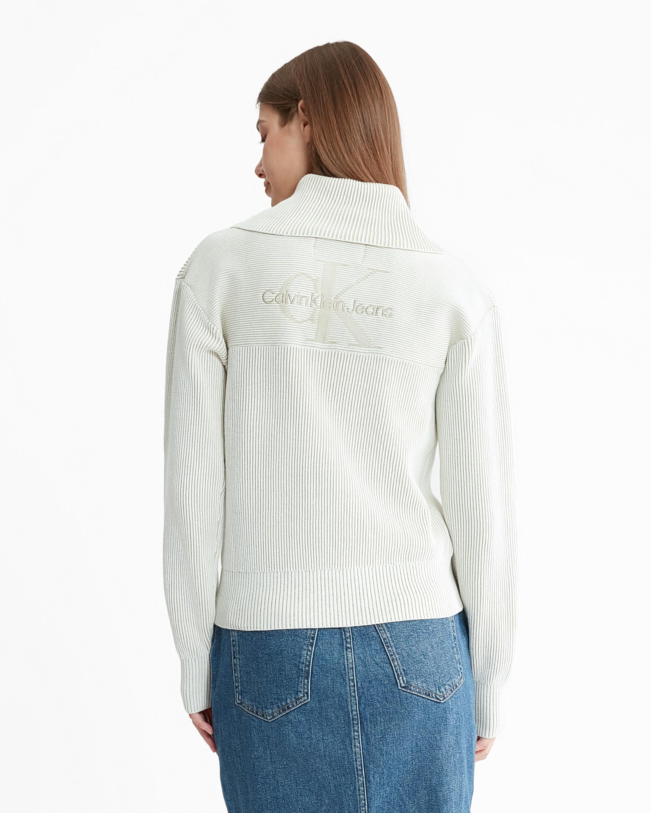 White zip jumper outlet
