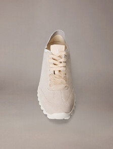 Murica - Suede Organza Runner Trainers, Light Cashew, hi-res