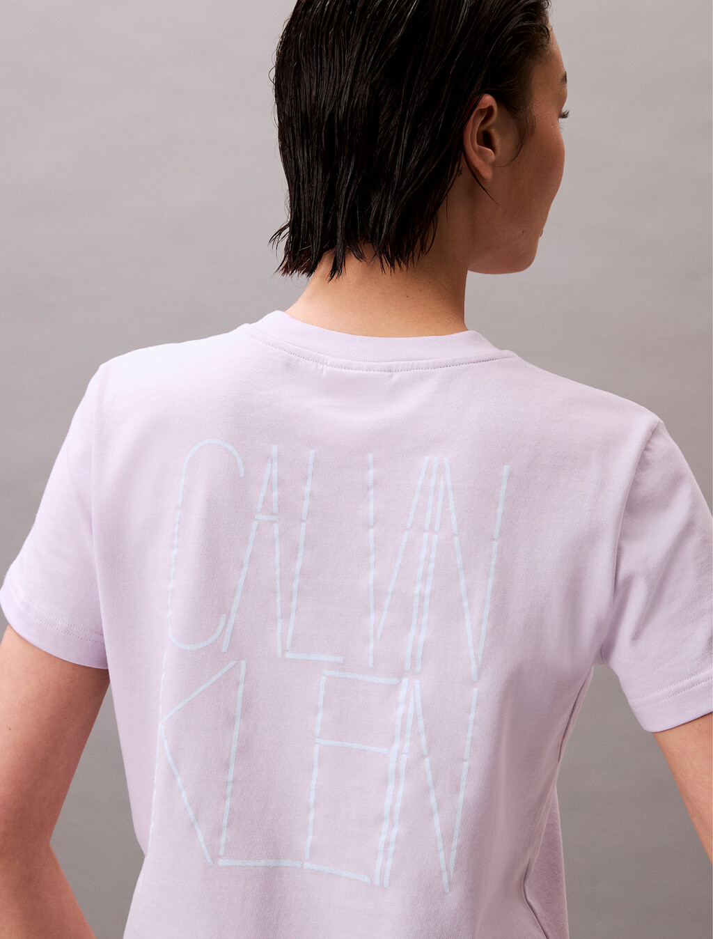 Pride Lovers In Graphic Baby Tee, Lilac Flower, hi-res