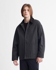 Sherpa Collar Chore Coat, BOULEVARD, hi-res