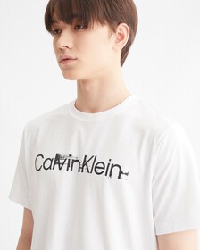 ESSENTIALS LOGO GRAPHIC TEE, BRIGHT WHITE, hi-res