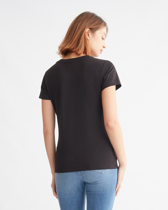 MICRO MONOLOGO SLIM TEE