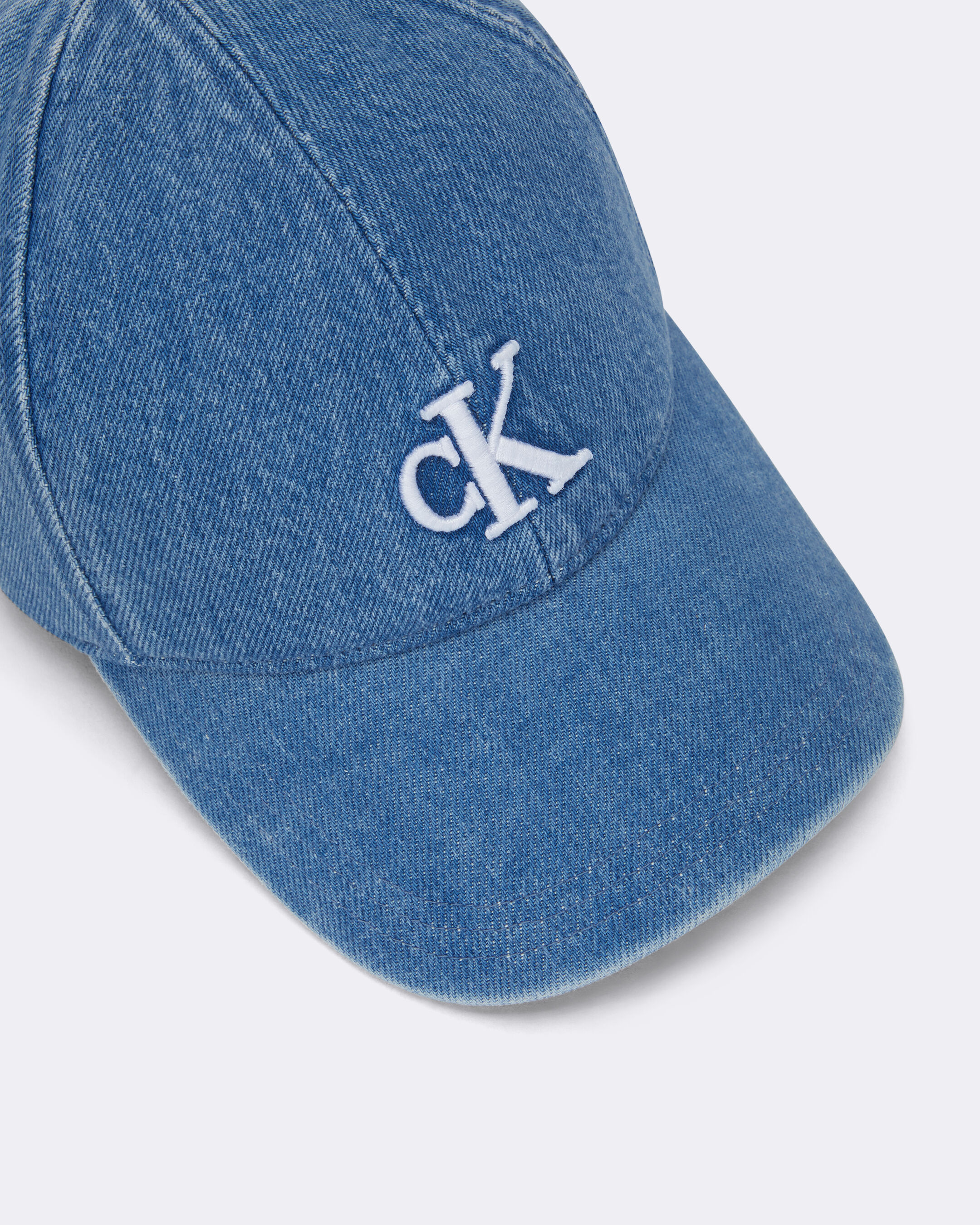 Monogram Denim Baseball Cap blue Calvin Klein Singapore