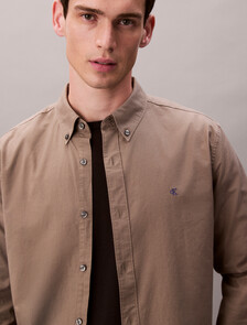 Solid Classic Oxford Button-Down Shirt, Seagrass, hi-res