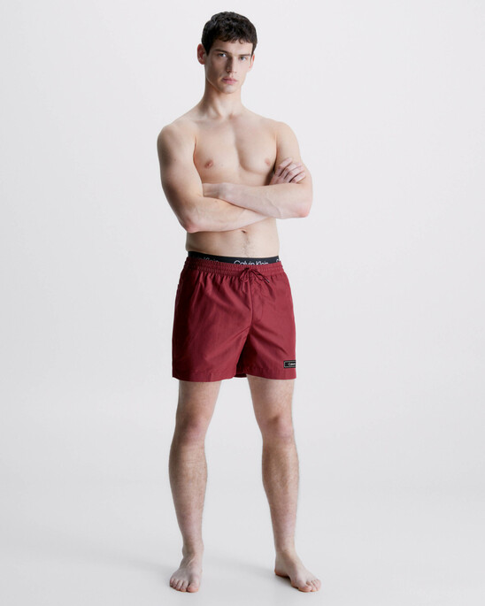 Core Solids Double Waistband Swim Shorts