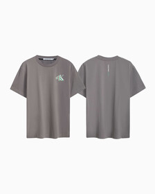 STACKED MONOGRAM TEE, Storm Front, hi-res