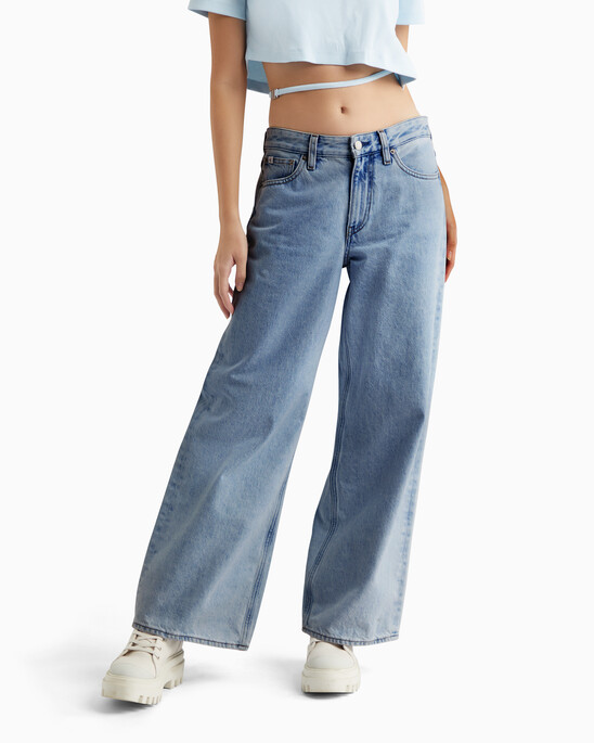Recycled Low Rise Baggy Jeans