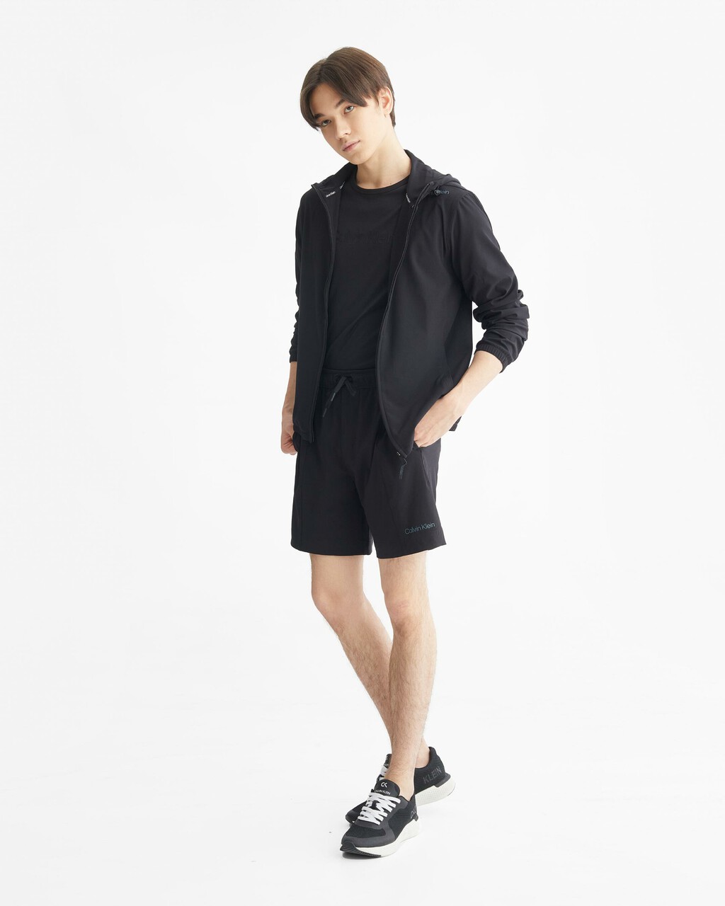 Hooded Windbreaker, BLACK BEAUTY, hi-res