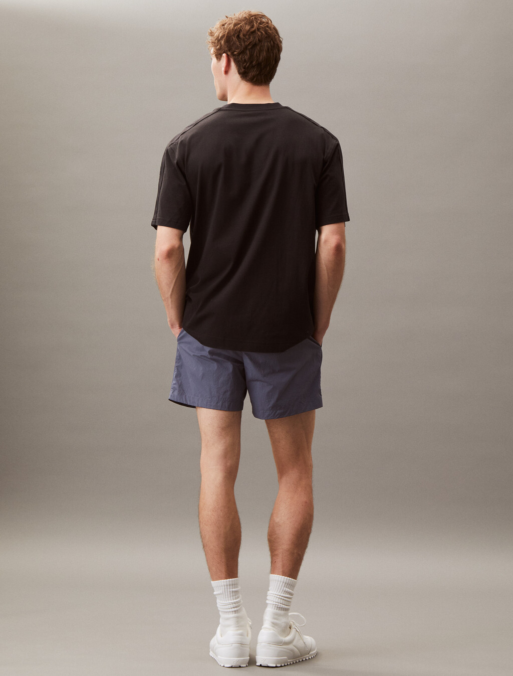 Essential Relaxed Tee, Black, hi-res