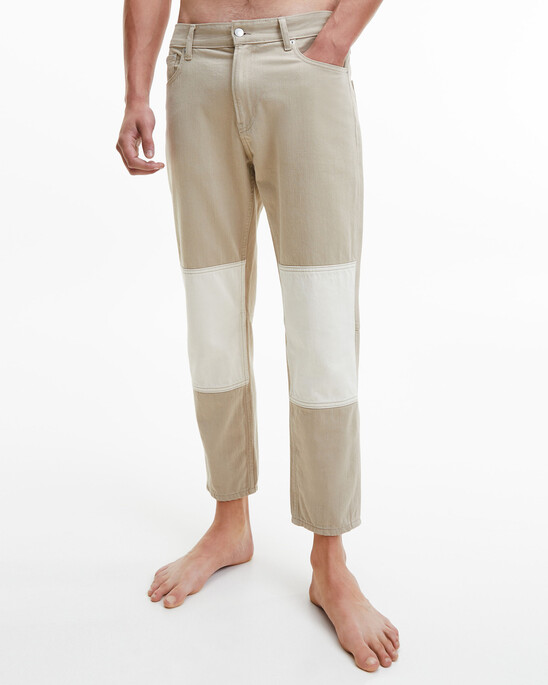Two Tone Dad Jeans