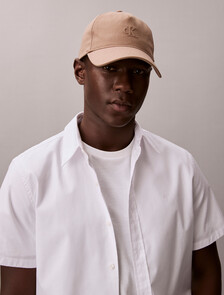 Cotton Canvas Logo Cap, Desert Taupe, hi-res