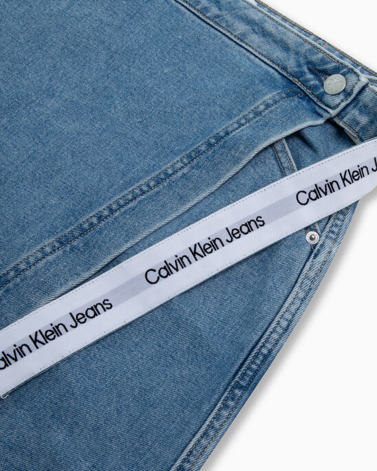 Wrapround Maxi Denim Skirt