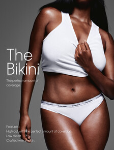 String Bikini Briefs - Icon Cotton Modal, Black, hi-res