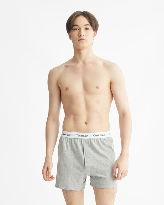 COTTON STRETCH TRADITIONAL BOXERS 2 PACK