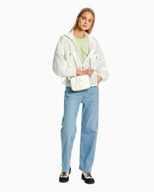 WHITE ON WHITE MONOGRAM SLIM FIT, Jaded Green, hi-res