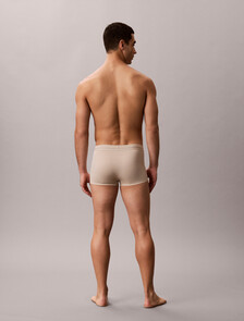 Icon Microfiber Stretch Metallic Low Rise Trunk, Oxford Tan, hi-res