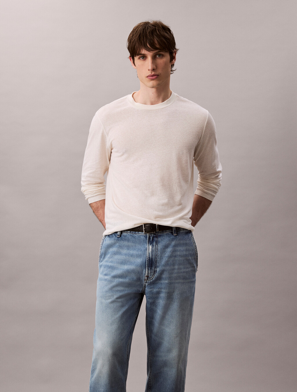90's Tapered Cropped Jeans, NEWPORT, hi-res