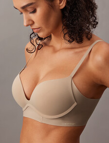 Invisibles Push Up Plunge Bra, Cedar, hi-res