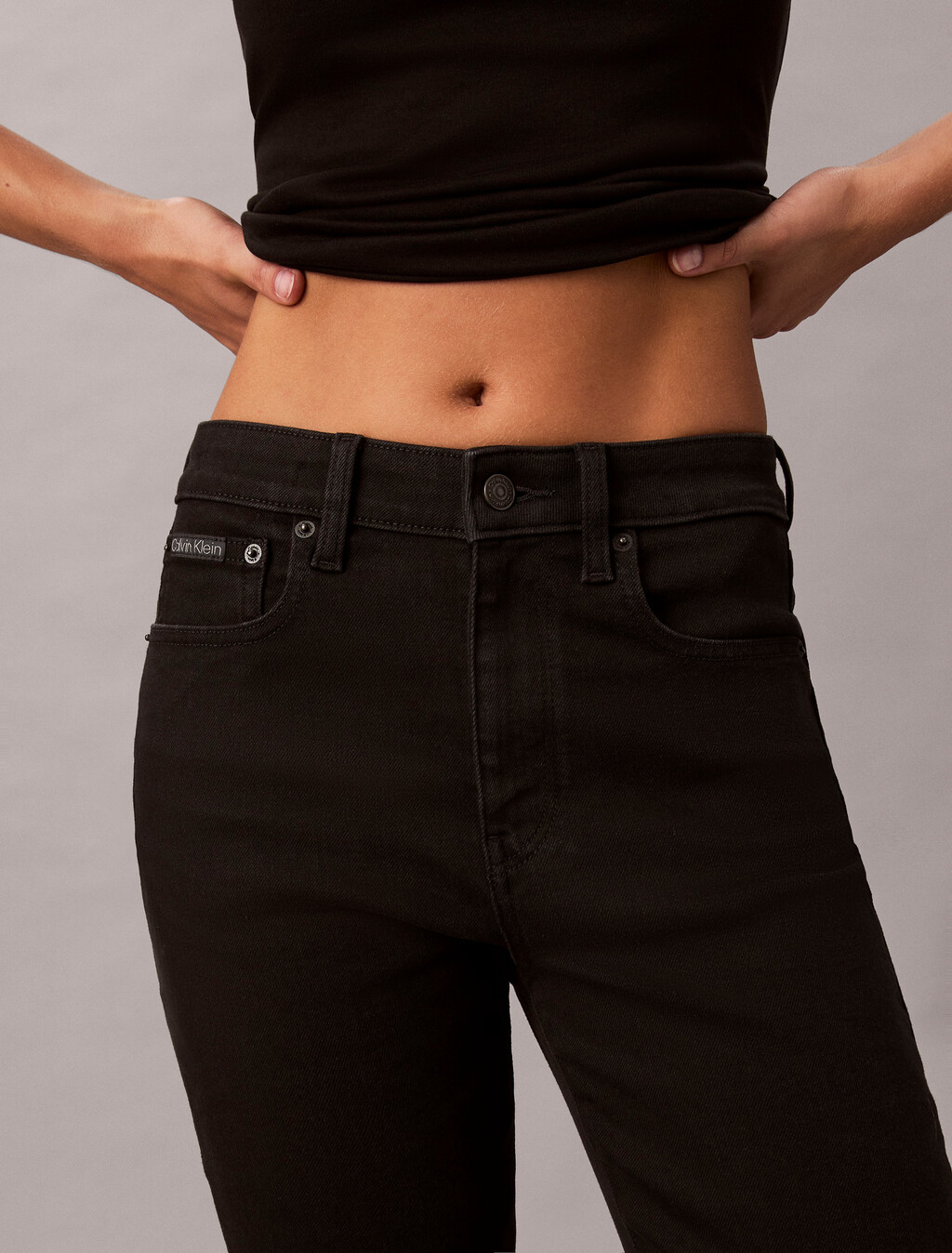 Classic Black High Rise Flare 37.5 Jeans, CK CLASSIC BLACK, hi-res