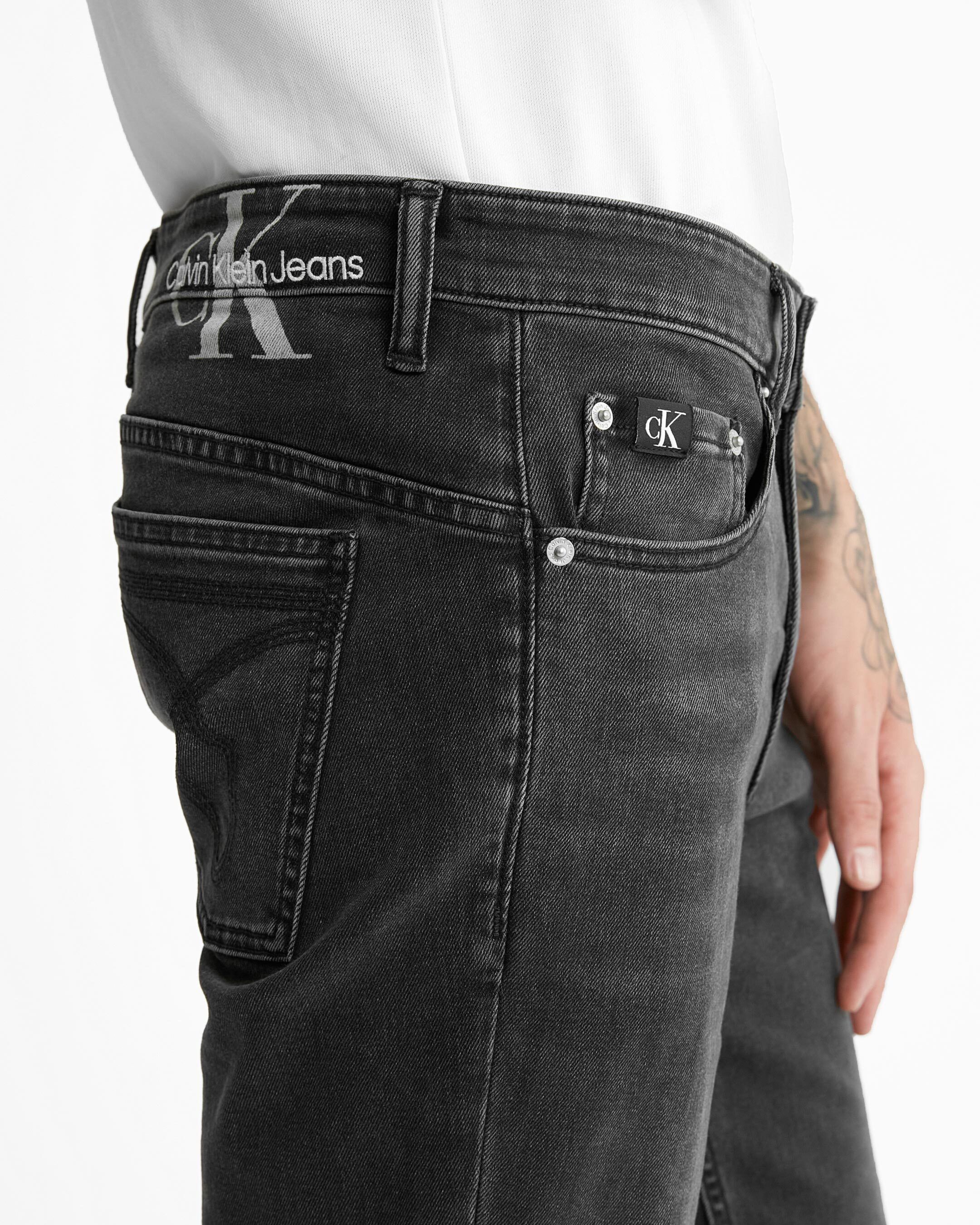 37.5 Black Comfort Stretch Body Jeans black Calvin Klein Singapore